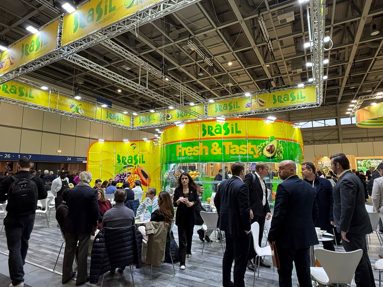 Brasil avança no comércio global de frutas com atuação da Abrafrutas na Fruit Logistica