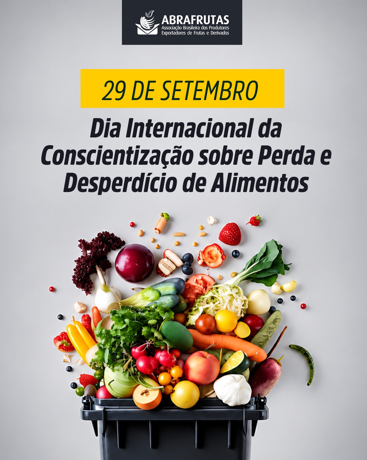 Dia Internacional da Conscientização sobre Perda e Desperdício de Alimentos